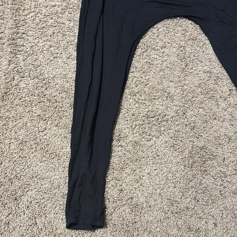 NWT Free People Movement Second Chance Harem Hooded Racerback Black Jumpsuit S - Picture 4 of 9